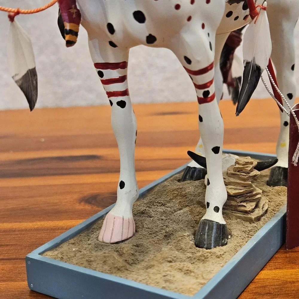 Trail of Painted Ponies War Pony #1452 • Rance Hood • 2003 Westland NIB